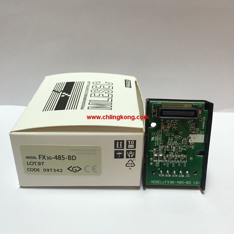 三菱RS-485擴展板FX3G-485-BD