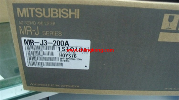 三菱通用脈沖接口型驅(qū)動器MR-J3-200A
