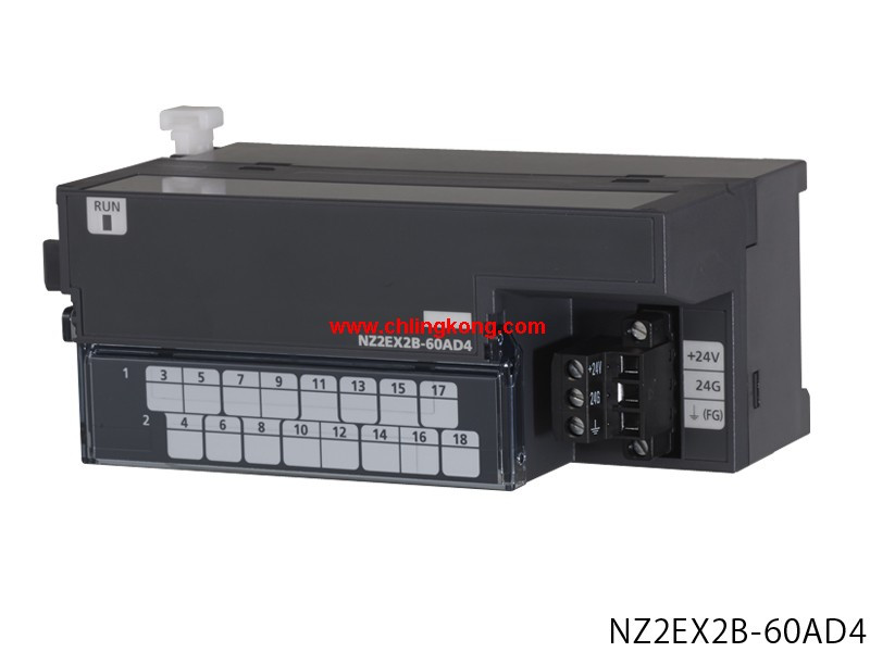三菱 模數(shù)型遠(yuǎn)程模塊用擴(kuò)展模擬輸入模塊 NZ2EX2B-60AD4